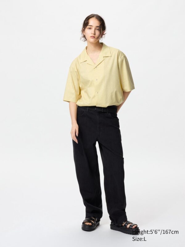 Open Collar Printed Shirt - Image 2