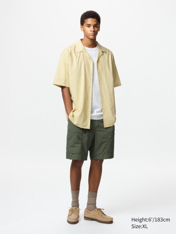 Open Collar Printed Shirt - Image 3