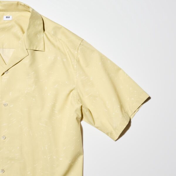 Open Collar Printed Shirt - Image 4