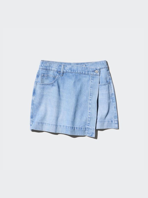 Denim Skort