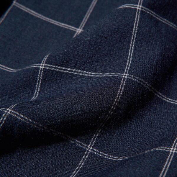 Checkered Open Collar Shirt - Image 4